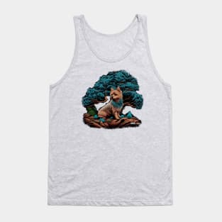 Yorkshire Terrier Mix Art Tank Top